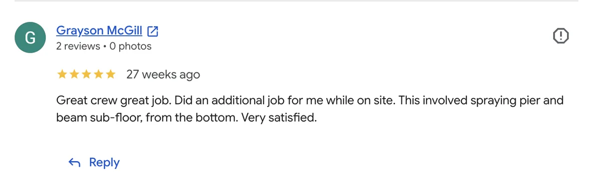 Verified Diamond J customer review 13