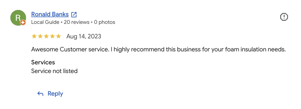 Verified Diamond J customer review 17