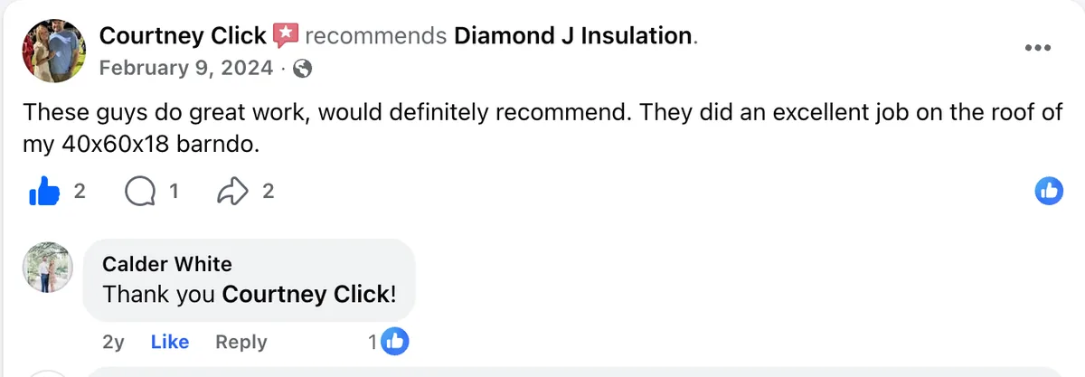 Verified Diamond J customer review 21