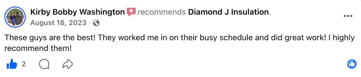 Verified Diamond J customer review 25