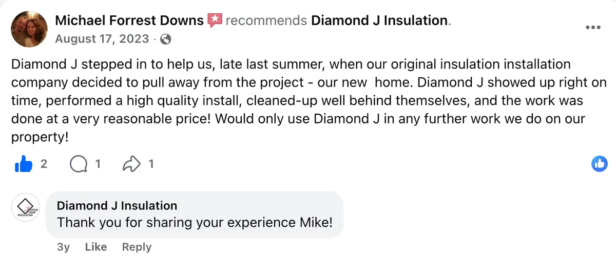 Verified Diamond J customer review 26